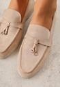 Mocasini Bej închis