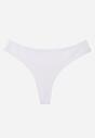 Białe Majtki Typu Stringi z Bawełną Asoia