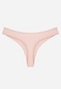 Różowe Majtki Typu Stringi z Bawełną Asoia