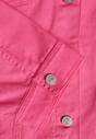 Różowa Bawełniana Kurtka Jeansowa Perimea