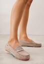 Mocasini Bej închis