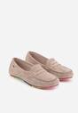 Mocasini Bej închis