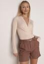 Pantaloni scurți Maro