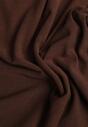 Brązowa Bluzka z Bawełną i Wiskozą  Ozdobiona Marszczeniem Alexareo