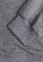 Ciemnoszara Bluza z Bawełną Ozdobiona Ściągaczami Hilani