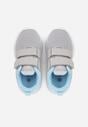Pantofi sport Gri cu albastru