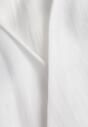 Biała Kopertowa Bluzka z Wiskozy Ozdobiona Wiązaniem Velanitte