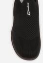 Czarne Wsuwane Buty Sportowe Sneakersy z Siateczkową Cholewką Luthro