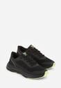 Pantofi sport Negru cu verde