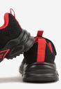 Pantofi sport Negru cu roșu