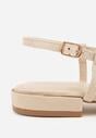 Sandale Bej închis