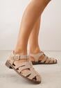 Sandale Bej închis