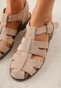 Sandale Bej închis