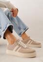 Sneakers Bej închis