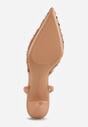Pantofi stiletto Bej închis
