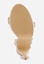Pantofi stiletto Bej
