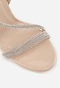 Pantofi stiletto Bej