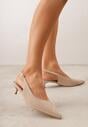 Pantofi cu toc Bej închis