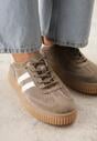 Sneakers Bej închis