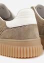 Sneakers Bej închis
