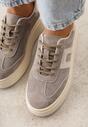 Sneakers Bej închis