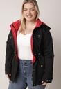 Geacă Neagră cu roșu