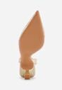 Pantofi cu toc Aurii