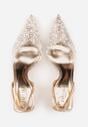 Pantofi cu toc Culoarea șampaniei