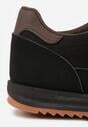 Sneakers Negru cu maro