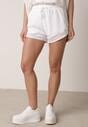 Pantaloni scurți Albi