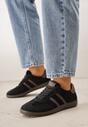 Sneakers Negru cu maro