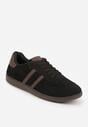 Sneakers Negru cu maro