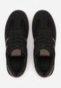 Sneakers Negru cu maro