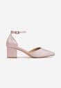 Pantofi cu toc Culoarea șampaniei