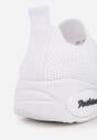 Białe Wsuwane Buty Sportowe Sneakersy z Siateczkową Cholewką Phalisise