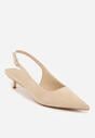 Pantofi cu toc Bej