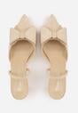 Pantofi stiletto Bej