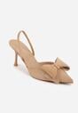 Pantofi stiletto Bej închis