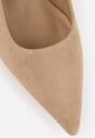 Pantofi cu toc Bej închis