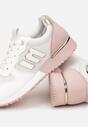 Biało-Różowe Sneakersy Arritina