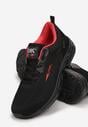 Czarno-Czerwone Buty Sportowe Alumere