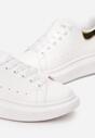 Biało-Złote Sneakersy Sondos