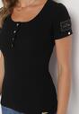 Czarny T-shirt Jocela