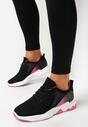 Czarno-Fuksjowe Buty Sportowe Nahili