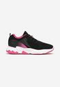 Czarno-Fuksjowe Buty Sportowe Nahili