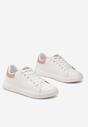 Biało-Różowe Sneakersy Zylvana
