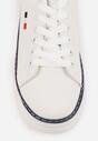 Sneakers Alb cu bleumarin