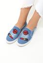 Kobaltowe Slip On Kissy