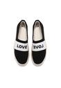 Czarne Slip On Loope