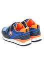 Niebiesko-Pomarańczowe Buty Sportowe Plumy